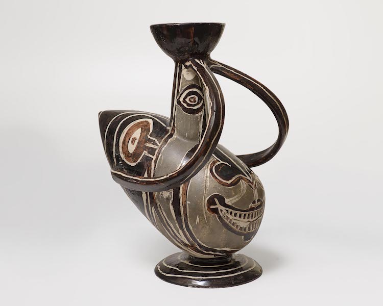 Pablo Picasso, Two-Handled Pitcher, estimated at $300,000-$500,000. Image courtesy of Freeman’s