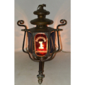Newburgh Brewster Fire Department engraved lantern, estimated at $25-$1,000