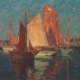 Edgar Alwin Payne, ‘Fishing Boats West Coast of France,’ estimated at $30,000-$40,000