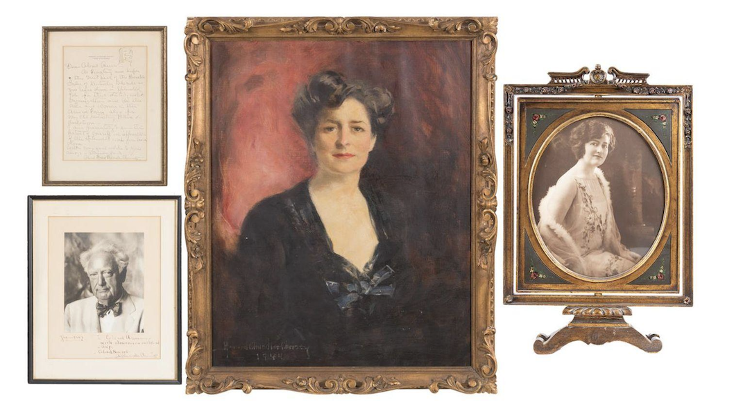 Howard Chandler Christy portrait of Colonel Anna Friedman, estimated at $8,000-$12,000
