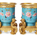 Pair of French Victor Paillard jardinieres, estimated at $30,000-$50,000