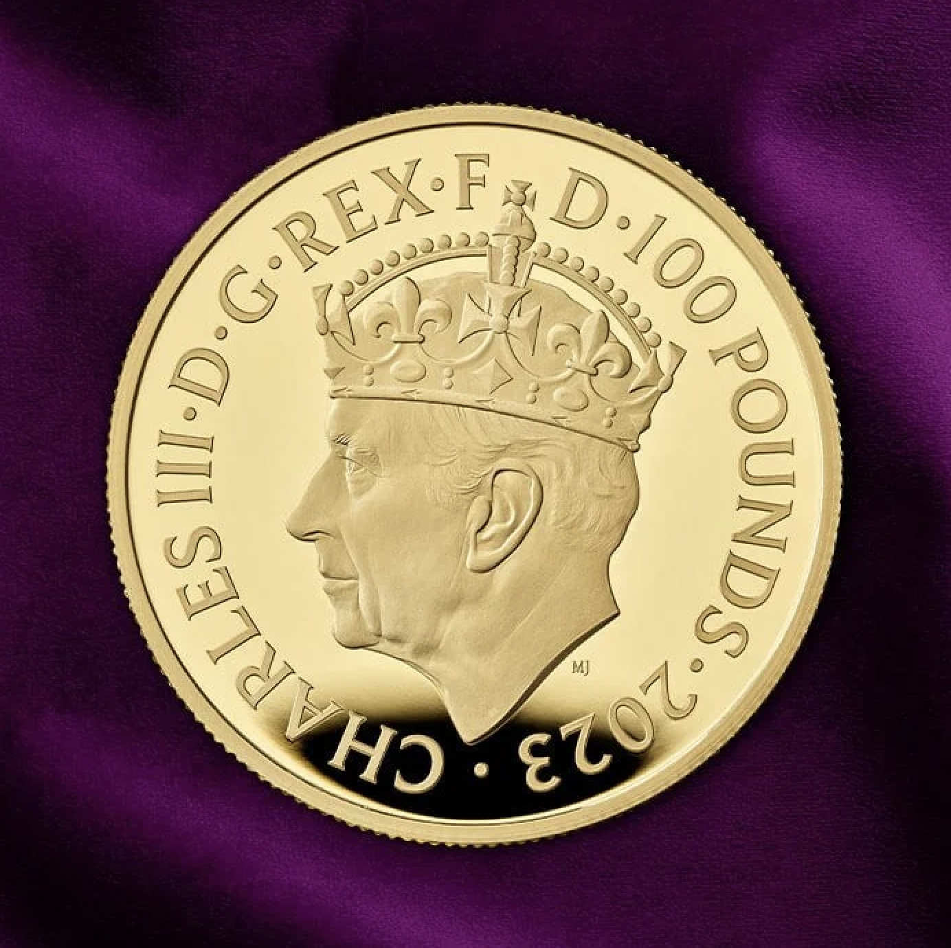 Each of the coronation coins features an image of a crowned King Charles III on the obverse. Image courtesy of the Royal Mint and © the Royal Mint