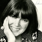 Signed photograph of British fashion designer Mary Quant, which sold for €360 (about $400) plus the buyer’s premium in April 2022. Quant died April 13 at the age of 93. Image courtesy of International Autograph Auctions Europe S.L. and LiveAuctioneers
