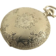 Edwardian-era 14K gold ornate Waltham pocket watch, estimated at $4,500-$5,500