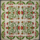 Circa-1850 all-cotton American Pot of Flowers quilt, estimated at $4,000-$5,000