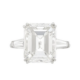 Harry Winston platinum and diamond ring with 8.24-carat stone, $252,000