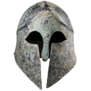 Corinthian helmet dating to the late 6th or early 5th century B.C., estimated at €38,000-€76,000