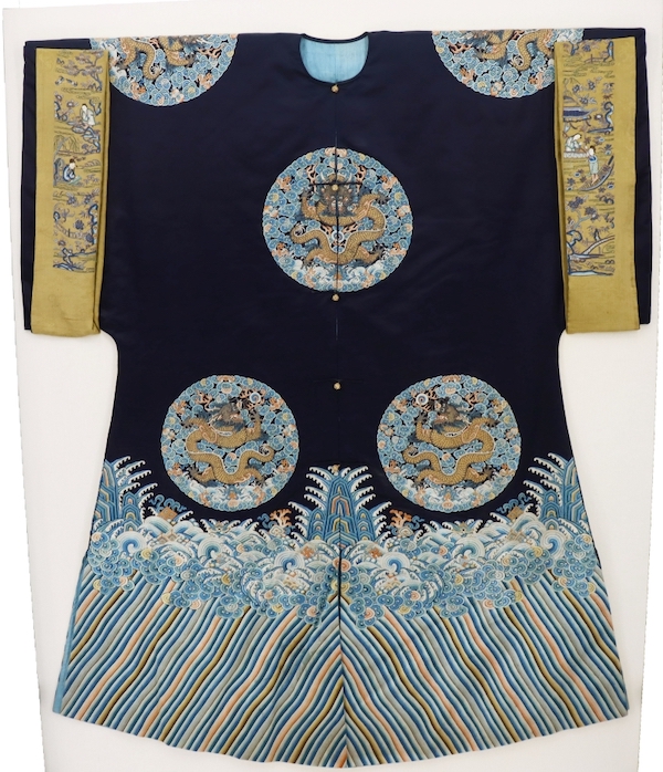Qing dynasty Mandarin court robe, $39,060