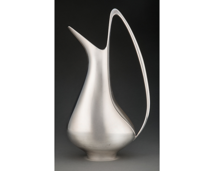 Georg Jensen Swan silver water pitcher, $13,750. Image courtesy of Heritage Auctions, ha.com