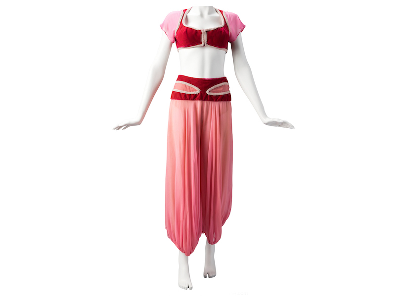 Barbara Eden’s costume from season one of ‘I Dream of Jeannie,’ estimated at $50,000-$70,000. Image courtesy of Heritage Auctions, ha.com