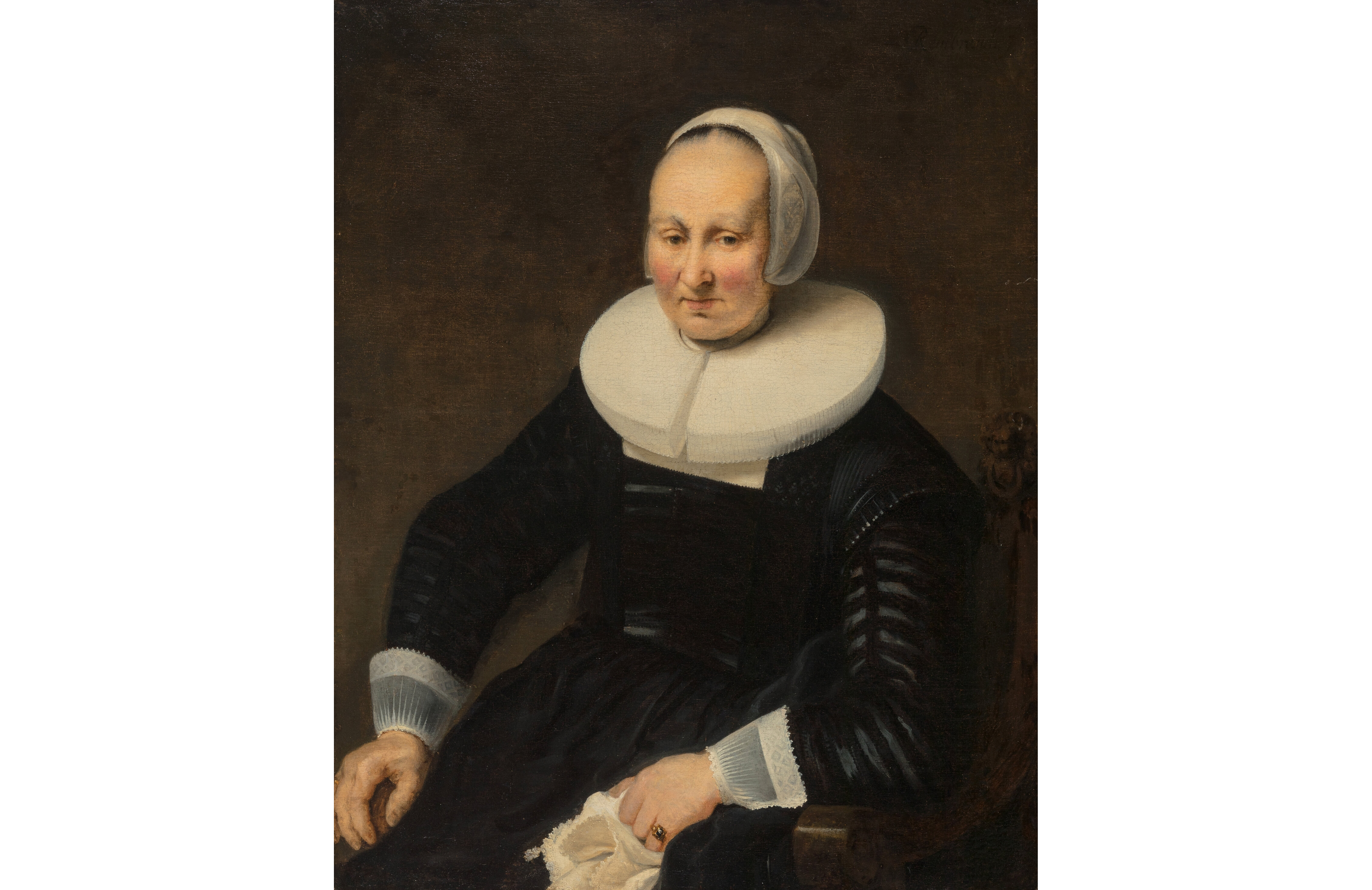 Ferdinand Bol, ‘Portrait of an old woman,’ estimated at $15,000-$20,000. Image courtesy of Heritage Auctions, ha.com