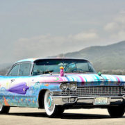 Kenny Scharf, ‘Astro Cumulo Uber Express,’ estimated at $400,000-$600,000. Image courtesy of Heritage Auctions, ha.com
