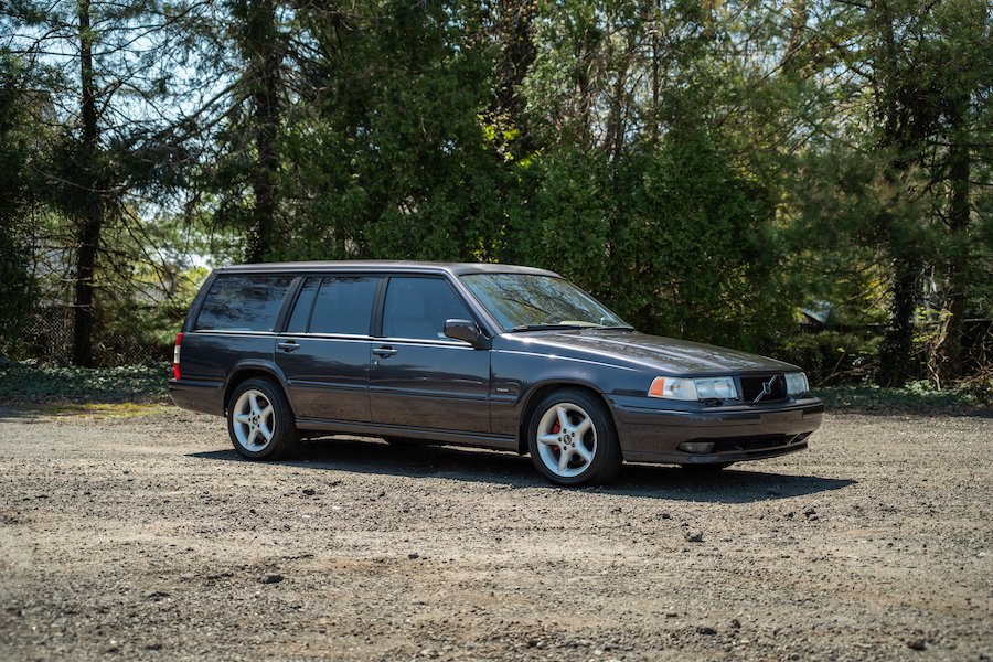 Custom 1998 Volvo V90 Volvette wagon, built by Newman’s race team in 2007 as a gift for him, estimated at $20,000-$25,000. Image courtesy of Sotheby’s