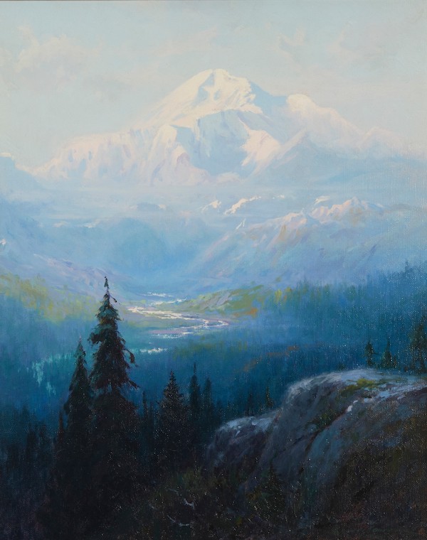 Sydney Mortimer Laurence, ‘Mount McKinley,’ $43,750. Image courtesy of John Moran Auctioneers