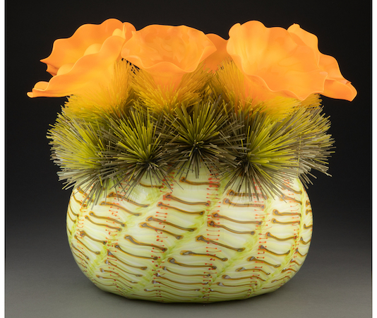 Flo Perkins, Monumental Cactus, estimated at $20,000-$30,000. Image courtesy of Heritage Auctions, ha.com