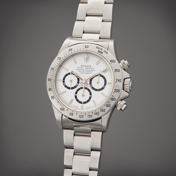 Rolex Daytona reference 16520, owned by Paul Newman, estimated at $500,000-$1 million. Image courtesy of Sotheby’s