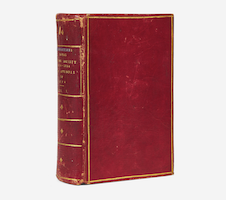 First edition of ‘The Transactions of the Royal Humane Society,’ previously owned by George Washington and signed by him on the half-title page, $441,000