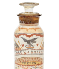 Andrew Clemens bottle, marine art top sellers at Doyle events