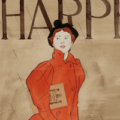 Edward Penfield, ‘Study for Harper’s, April,’ estimated at $5,000-$7,000. Image courtesy of Rago Arts and Auction Center and Toomey & Co. Auctioneers
