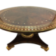 Circa-1920s Neoclassical boule inlaid center tilt table, estimated at $110,000-$132,000