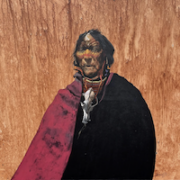 Lawrence W. Lee, ‘Coyote Song,’ estimated at $1,000-$3,000. Image courtesy of Kensington Estate Auction