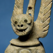 Detail of Osuitok Ipeelee’s ‘Tauvinik, (a ‘qallupilluit’ ghost figure), estimated at $4,000-$6,000