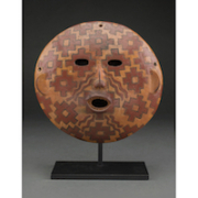 Pre-Columbian Chupicuaro mask, estimated at $20,000-$30,000. Image courtesy of Heritage Auctions, ha.com