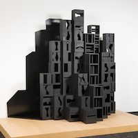Louise Nevelson architectural sculpture restored at Boca Raton museum