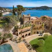 La Carriere, a French Riviera estate that belonged to Princess Margaret of Denmark will be auctioned on May 16. Its list price, prior to auction, was $12 million. Photos courtesy Concierge Auctions and TopTenRealEstateDeals.com.