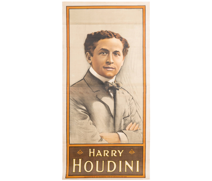 1911 poster known colloquially as the ‘Houdini for President’ poster, $45,600