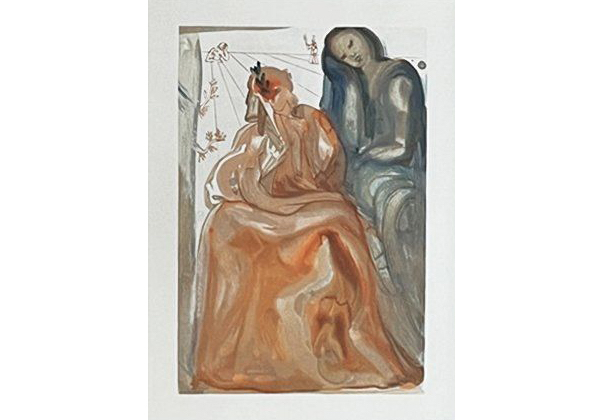 Salvador Dali, ‘Dante confession, Purgatory 31,’ estimated at $450-$550