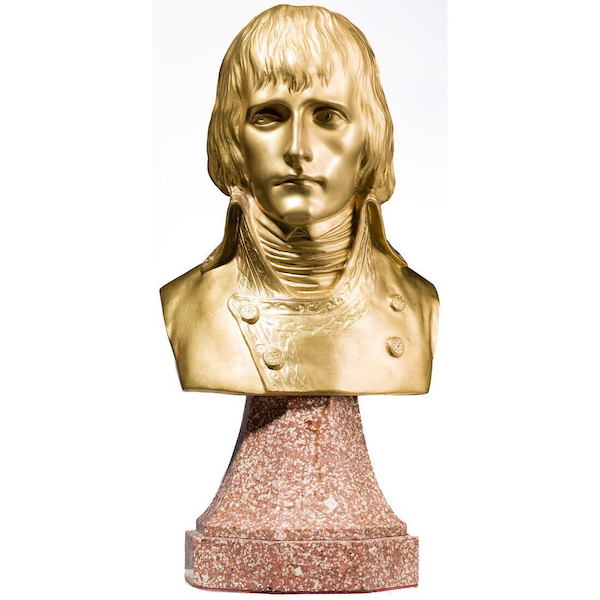 Bronze bust of Napoleon I by David d’Angers, estimated at €800-€1,600. Image courtesy of Hermann Historica and LiveAuctioneers