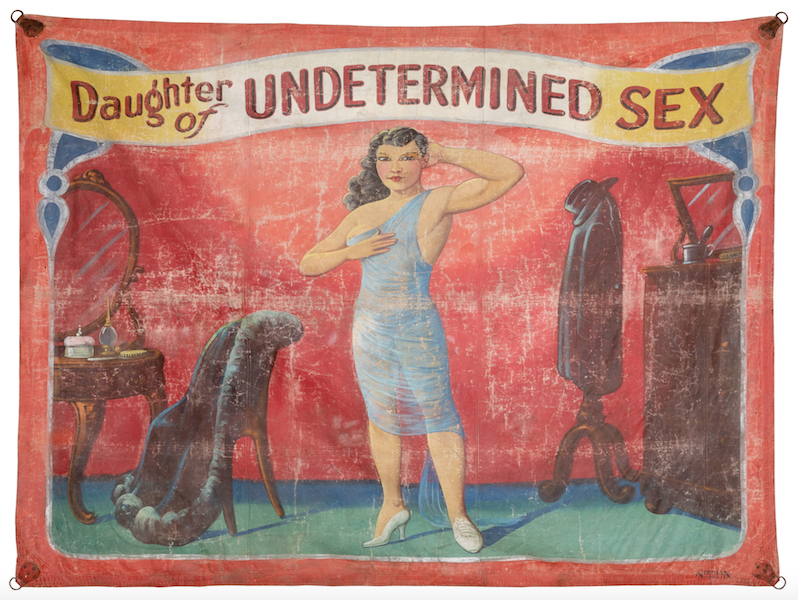 Neiman Eisman, ‘Daughter of Undetermined Sex,’ estimated at $2,000-$3,000. Image courtesy of Potter & Potter Auctions
