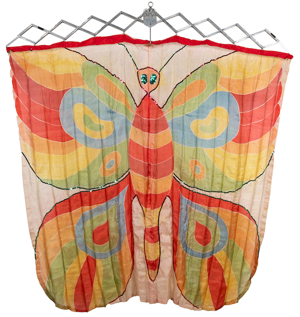 Butterfly silk production illusion by Jon Martin, $9,000