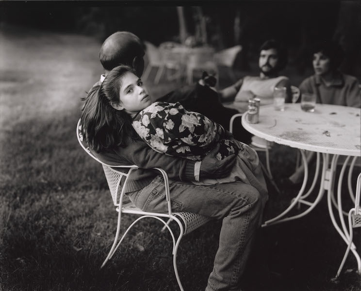Sally Mann, ‘Leah and her Father’ from the series At Twelve, 1983-1985. Gelatin silver print, 10 3/8 by 13in. Promised gift from the Judy Glickman Lauder collection, 7.1998.39. Image courtesy of the Portland Museum of Art, Portland, Maine