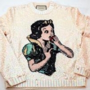 Gucci Snow White sequined sweater from the Spring/Summer 2018 collection, estimated at $1,800-$2,000