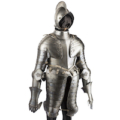 17th-century Lower German suit of field armor, €16,875