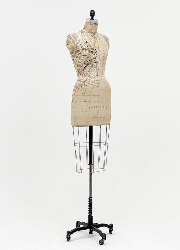 Mannequin personally used by designer Geoffrey Beene in his atelier, estimated at $1,000-$2,000
