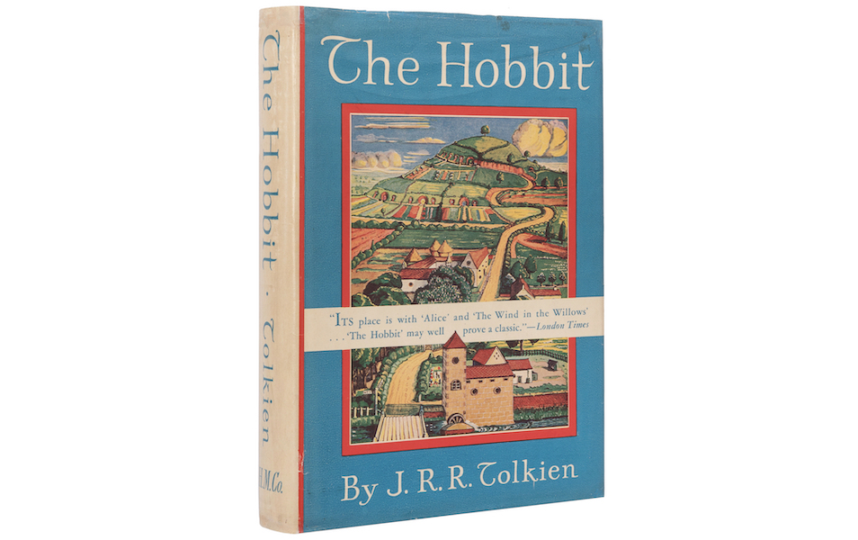 J.R.R. Tolkien, ‘The Hobbit or There and Back Again,’ estimated at $10,000-$15,000