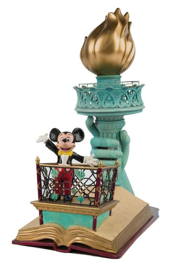 1991 Disneyland Celebration U.S.A. parade float model, estimated at $7,000-$9,000. Image courtesy of Van Eaton Galleries and LiveAuctioneers