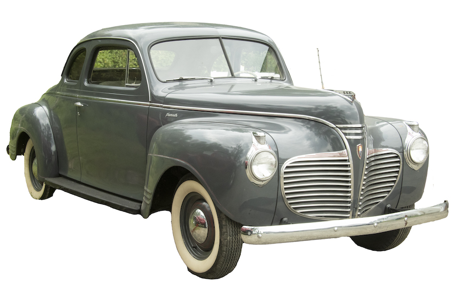 1940 Plymouth Super Deluxe coupe originally owned by Maine Senator Margaret Chase Smith, estimated at $15,000-$20,000. Image courtesy of Thomaston Place Auction Galleries