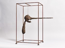 Alberto Giacometti, ‘Le Nez (The Nose),’ 1947 (version from 1949). Bronze 81.2 by 78.1 by 38.5.cm. Fondation Giacometti, © Succession Alberto Giacometti / Adagp, Paris 2023