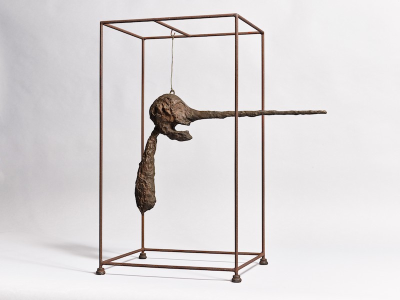 Alberto Giacometti, ‘Le Nez (The Nose),’ 1947 (version from 1949).Bronze 81.2 by 78.1 by 38.5.cm. Fondation Giacometti, © Succession Alberto Giacometti / Adagp, Paris 2023 