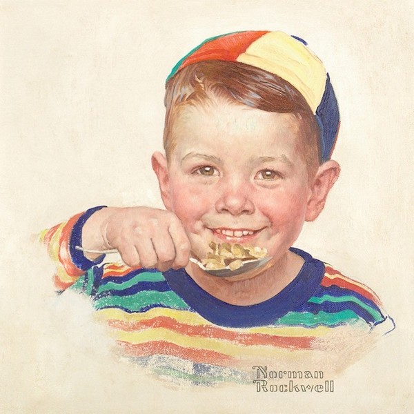 Norman Rockwell (1894-1978), ‘Beanie,’ 1954. Advertising illustrations for the Kellogg Company. Oil on canvas. Collection of the Norman Rockwell Museum, gift of the Kellogg Company, NRM.1993.01