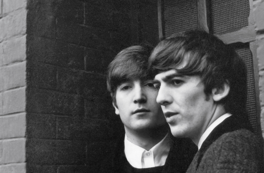 Paul McCartney (English, b. 1942-), ‘John and George,’ Paris 1964. Photograph. ©1964 Paul McCartney 