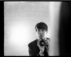 Detail, Paul McCartney (English, b. 1942-), ‘Self-portraits in a mirror,’ Paris 1964. Photograph. ©1964 Paul McCartney