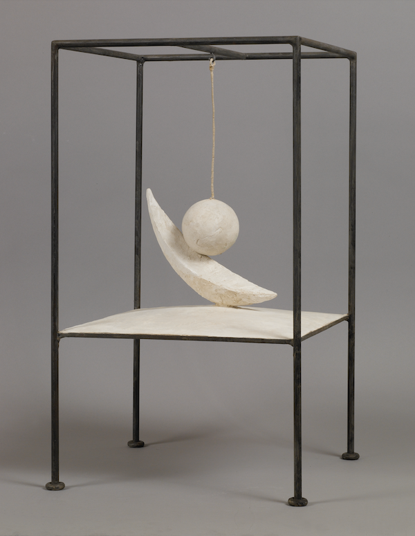 Alberto Giacometti, ‘Boule suspendue (Hanging ball),’ 1930-1931.Fondation Giacometti. © Succession Alberto Giacometti / Adagp, Paris 2023 
