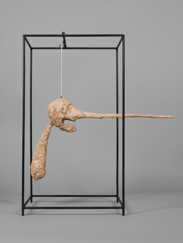 Alberto Giacometti, ‘Le Nez (The Nose),’ 1947 (version from 1949).Bronze 81.2 by 78.1 by 38.5cm. Private collection, USA. © Succession Alberto Giacometti / Adagp, Paris 2023 