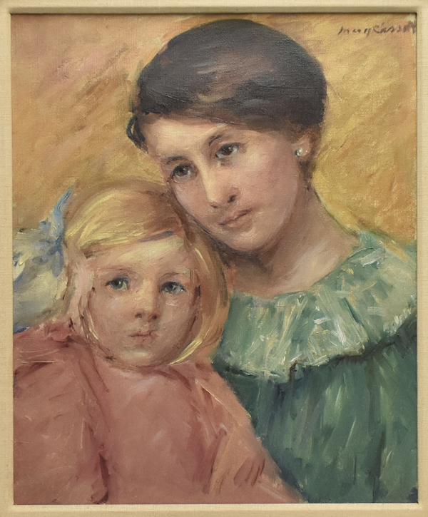 Mary Cassatt, ‘Mother Resting Her Cheek on Her Daughter’s Blond Head’ (also known as ‘Maternite’), estimated at $400,000-$600,000. Image courtesy of Guyette & Deeter, Inc.