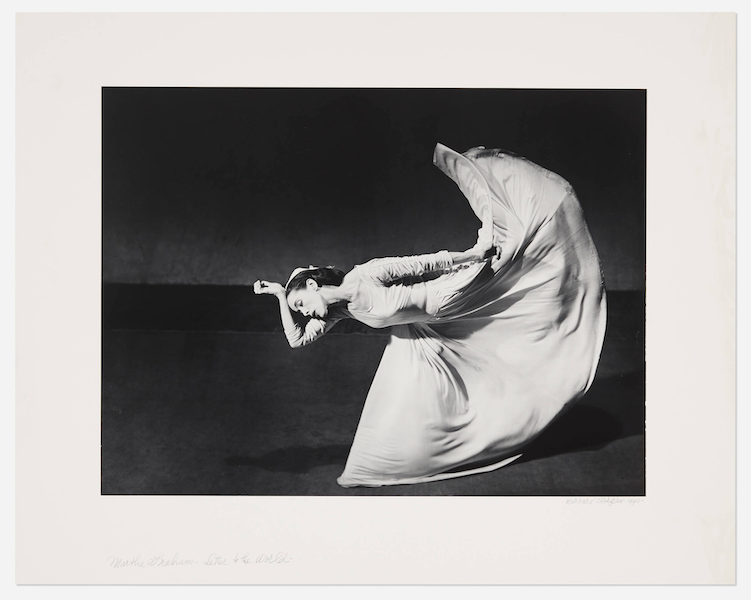 Barbara Morgan, ‘Martha Graham – Letter to the World (Kick),’ estimated at $4,000-$6,000. Image courtesy of Los Angeles Modern Auctions (LAMA)